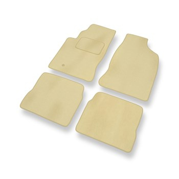 Velours automatten voor Chrysler PT Cruiser Automat (2000-2010) - beige