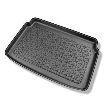 Kofferbakmat op maat voor: Ford EcoSport III SUV (02.2018-2022) - bovenste bagageruimte; gelijke laaddrempel; schuifvloer in de middelste stand